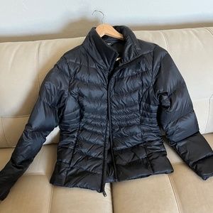 Black Northface puffer jacket